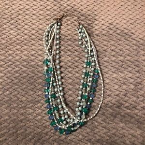 Preloved Lia Sophia Multi-strand Necklace